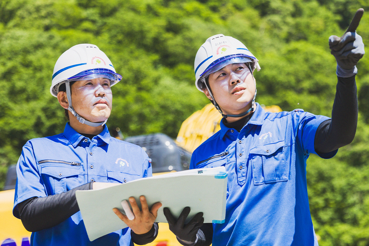 土木施工管理<br>〈移住先で人気の岐阜県白川村/福利厚生充実!社宅有〉<br>優しい社長がいてアットホームな環境!【Uターン、Iターン活躍中】高山市内在住で、通勤している社員も多数!世界遺産を守る仕事も! | 中途採用