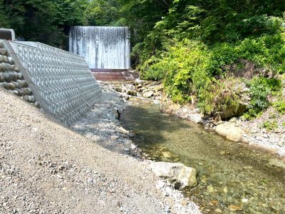 合掌地区　戸島隧道工事 | 護岸工事