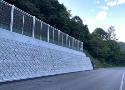 公共　防災・安全交付金(国)156号大牧工区　堆雪幅拡幅工事 | 道路工事