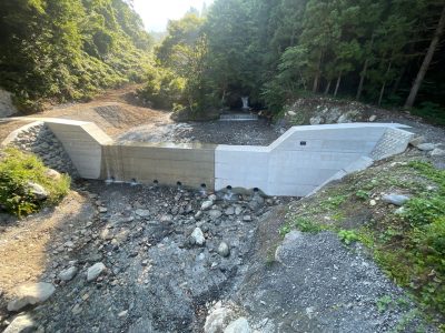 飛治第0602号　公共機能強化・老朽化対策工事(一疋洞) | 治山工事