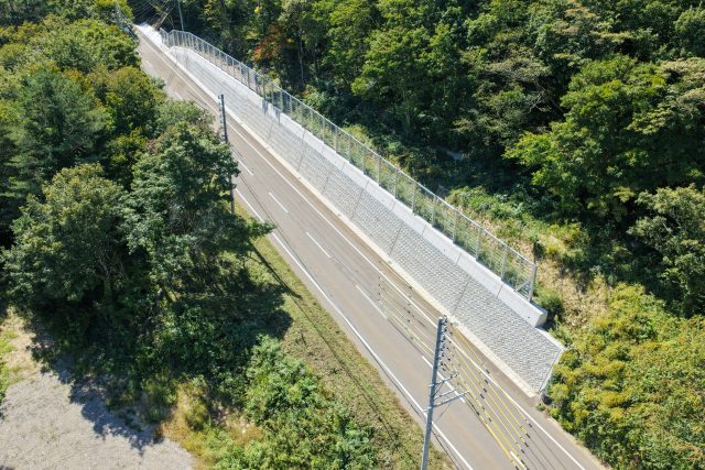 大牧工区　落石対策工事 | 道路工事